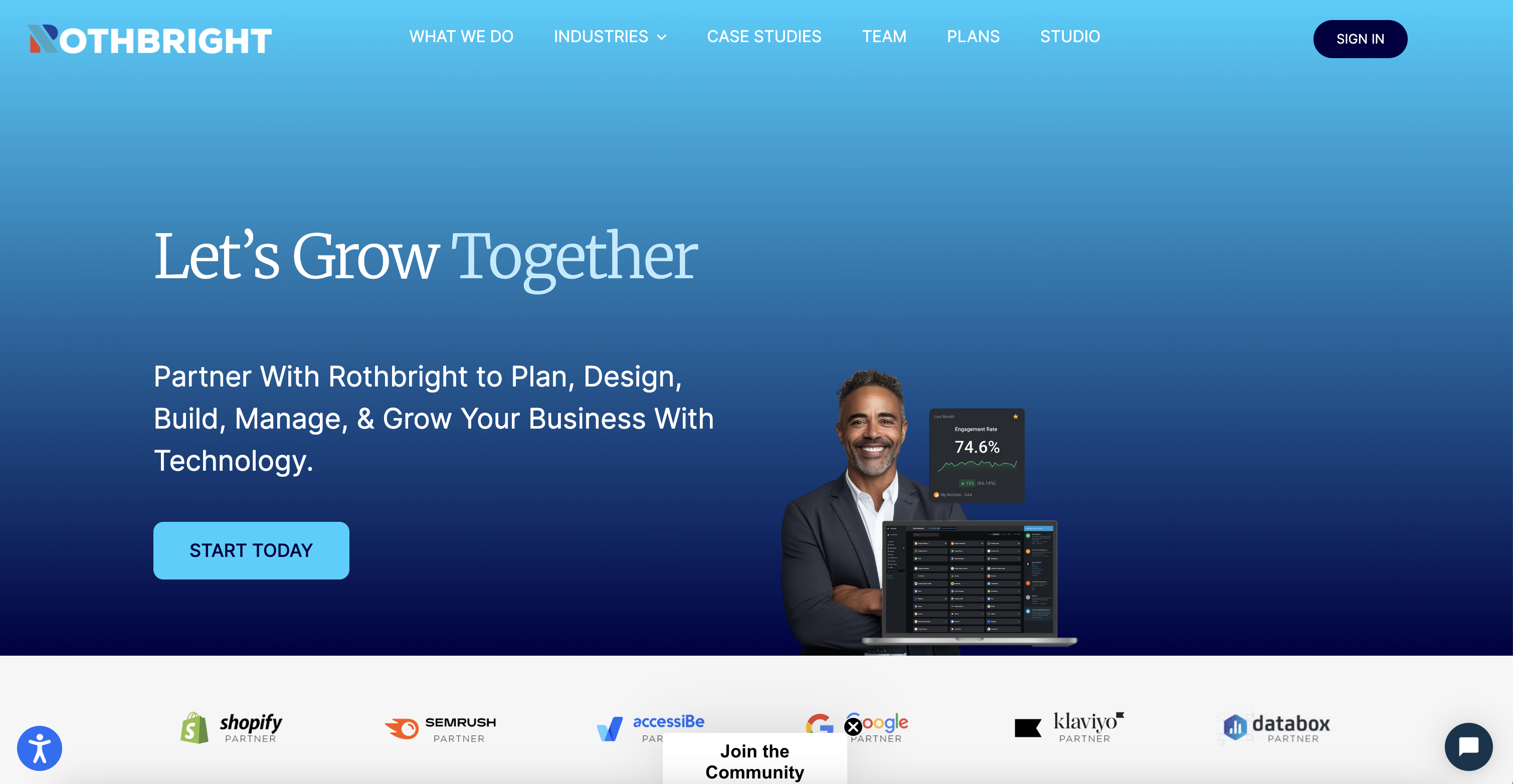 Smart Client Hub for Rothbright